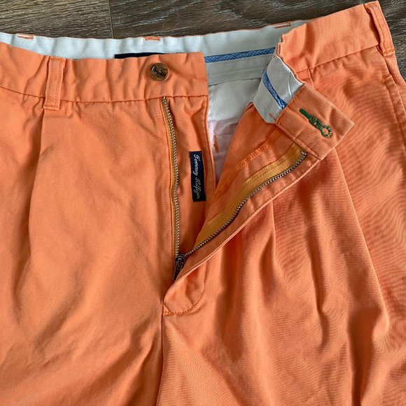 Vintage Tommy Hilfiger Golf Coral Pleated Shorts - Picture 2 of 5